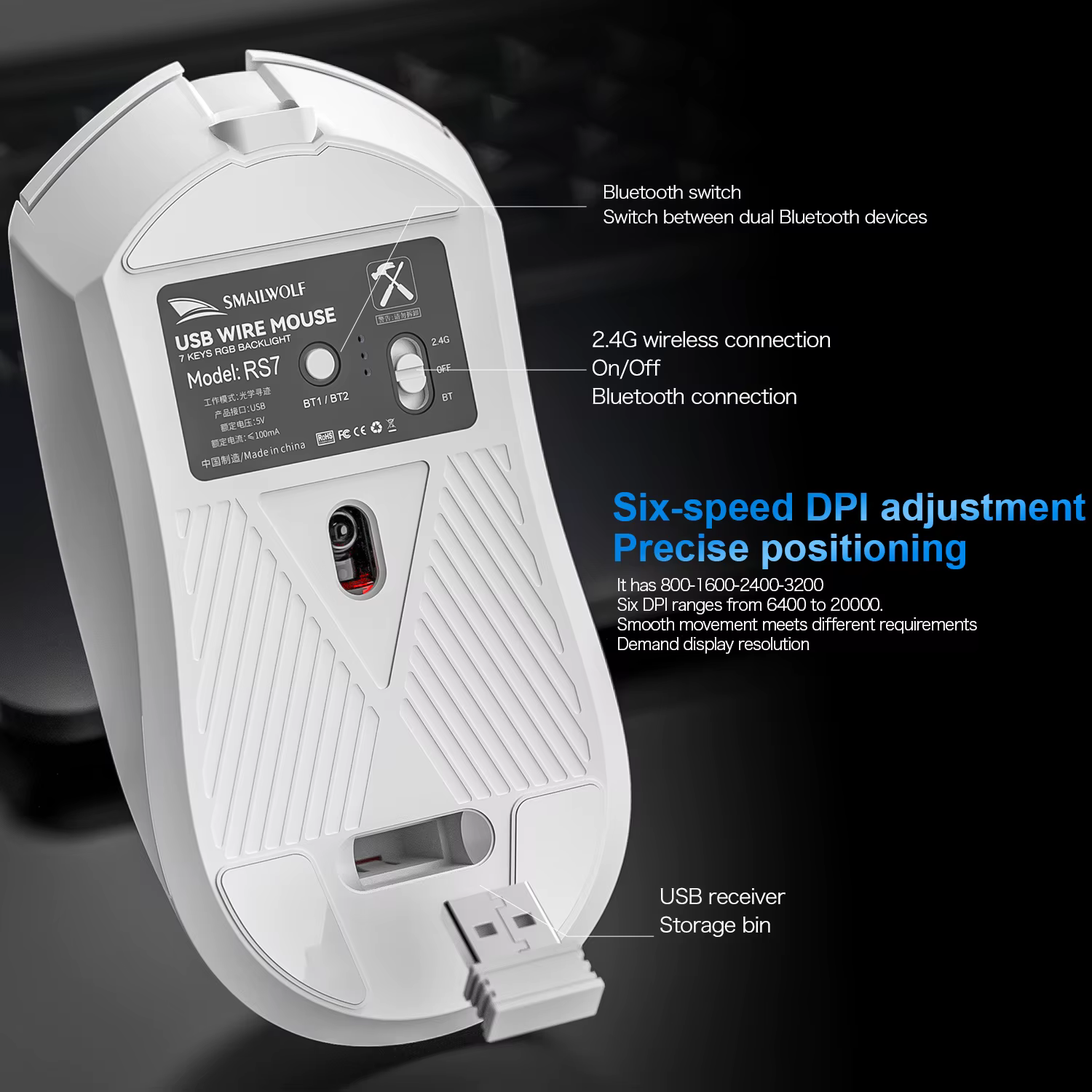 Mouse Smaywolf RS7, foto 3