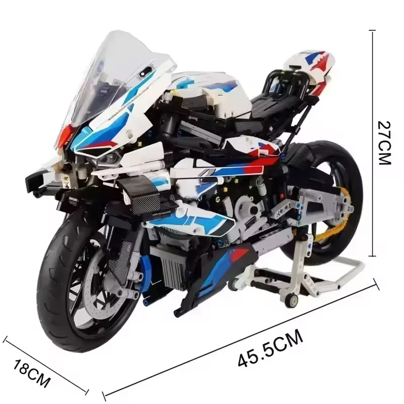Compatível Lego Moto BMW S1000RR