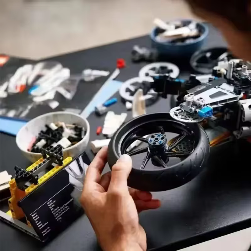 Compatível Lego Moto BMW S1000RR, foto 4