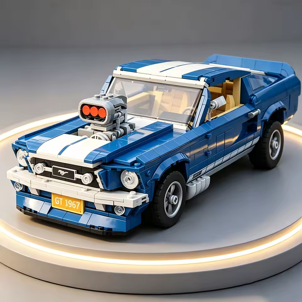 Compatível Lego Ford Mustang Shelby, foto 3