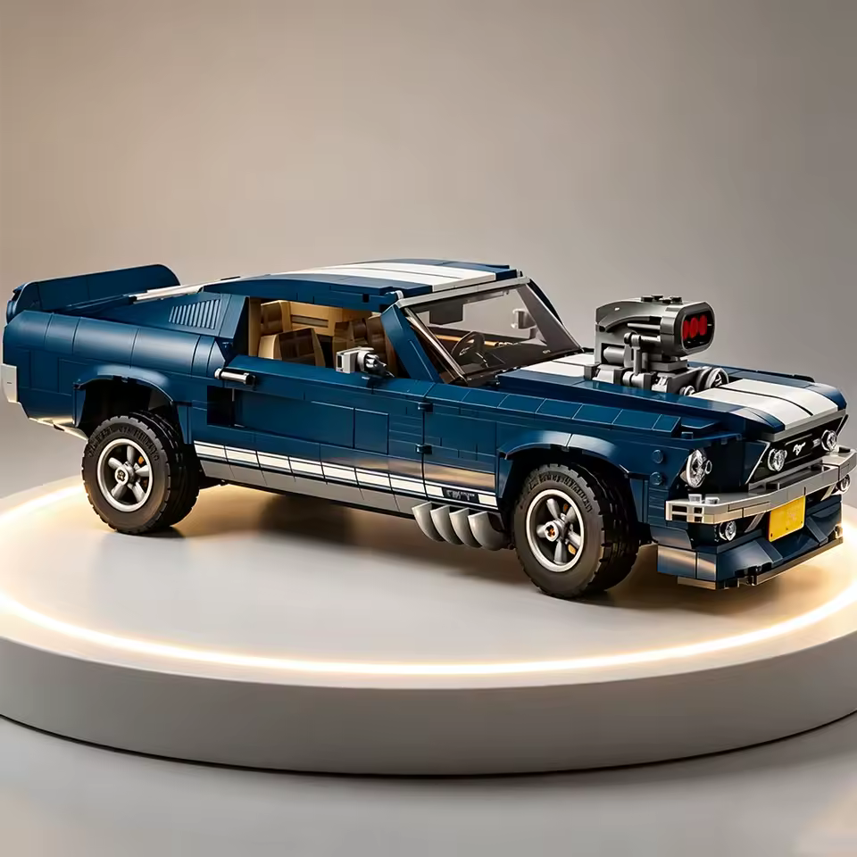 Compatível Lego Ford Mustang Shelby, foto 4