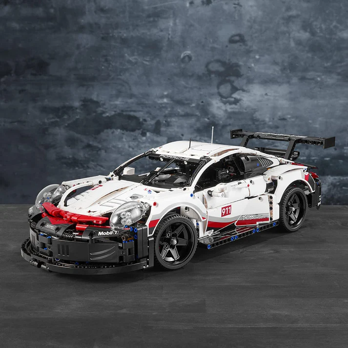 Compatível Lego Porsche 911 RSR