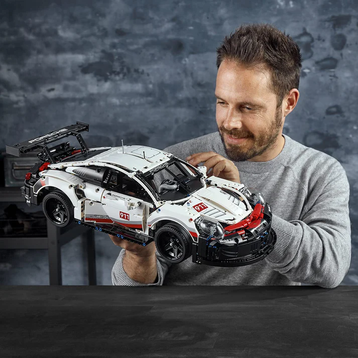 Compatível Lego Porsche 911 RSR, foto 5